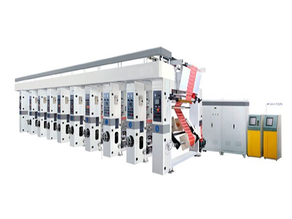 Computerize Color Register Rotogravure Printing Machine