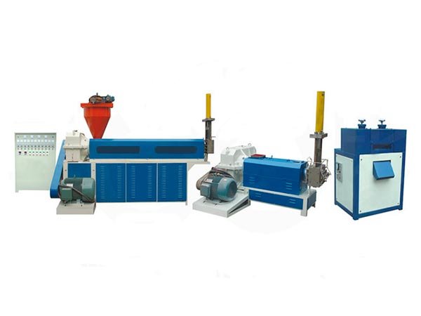 Two Stages Plastic Recycling Machine