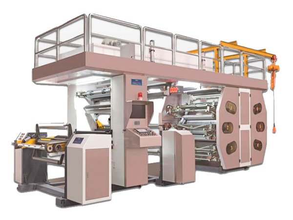 Central Drum Flexo Printing Machine (150-180m/min)