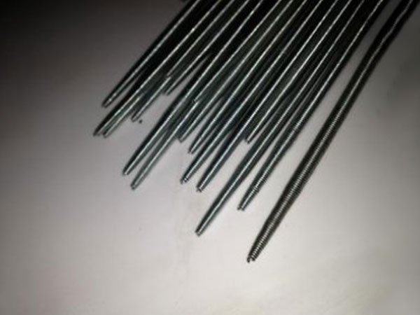 Spring for plastic bag machine